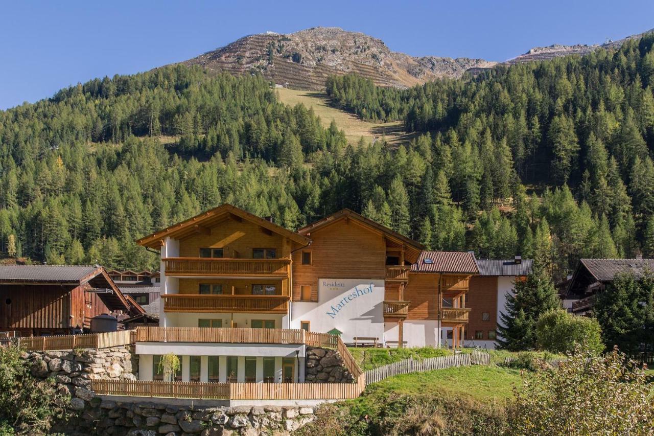 Apparthotel Marteshof Pfelders Exteriör bild